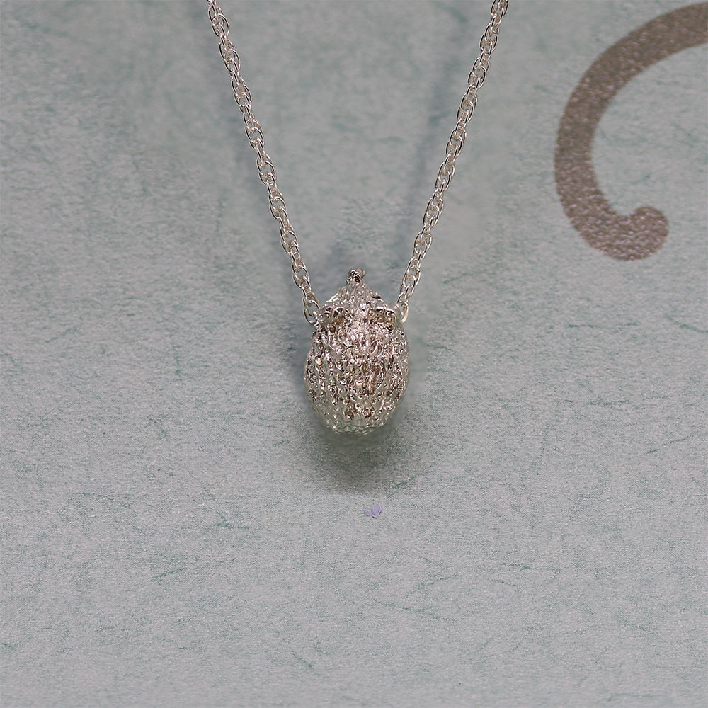 Hedgehog Silver necklace