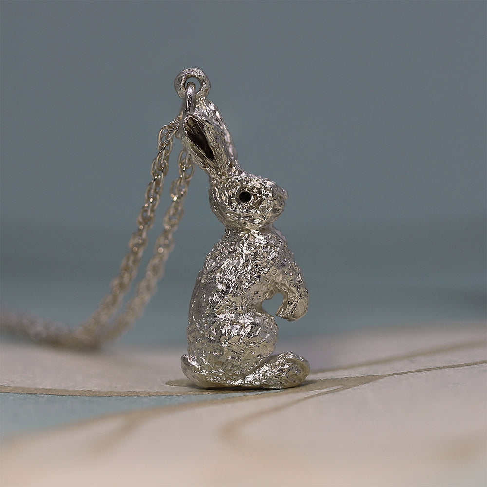 Bunny necklace Sterling Silver