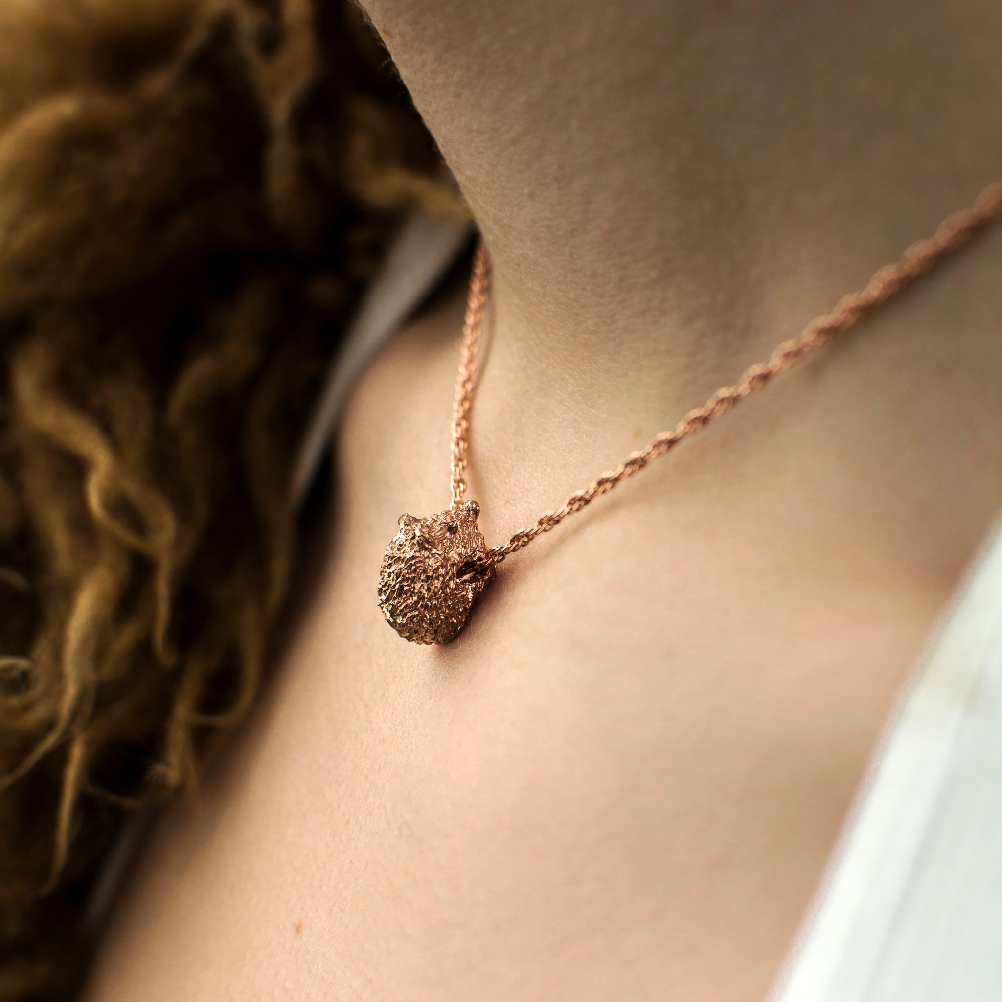 Hedgehog Necklace